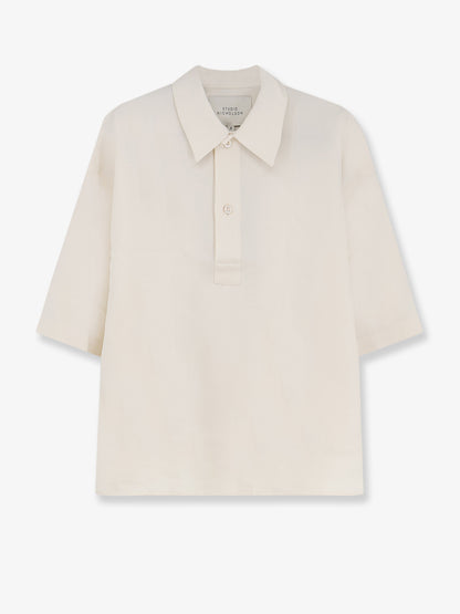 Viscose and linen blend shirt thumbnail