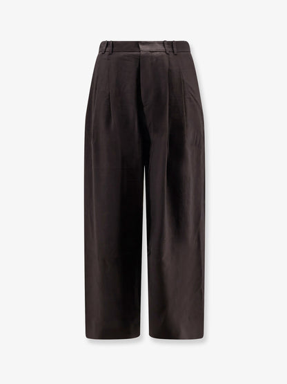 Oversized wool blend trousers thumbnail