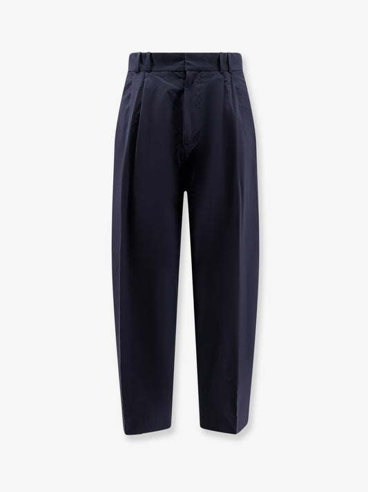 Oversize cotton trousers