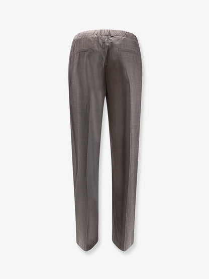 Melange wool trousers thumbnail