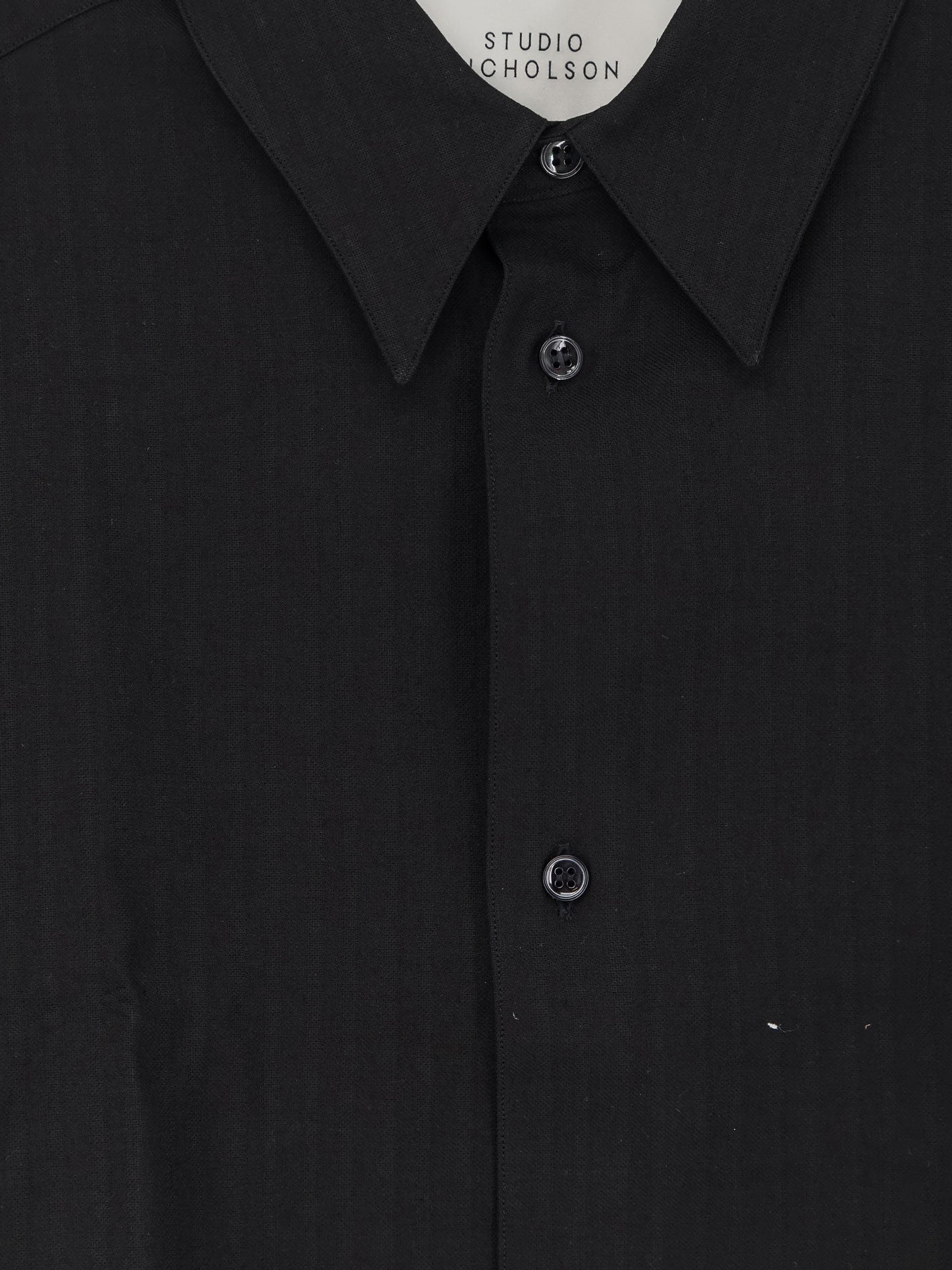 Cotton and linen blend Sanko shirt