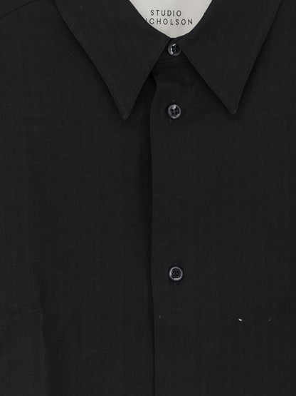 Cotton and linen blend Sanko shirt thumbnail