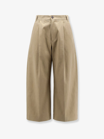 Pantaloni vita alta in cotone thumbnail