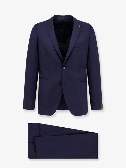 Single-breasted virgin wool suit