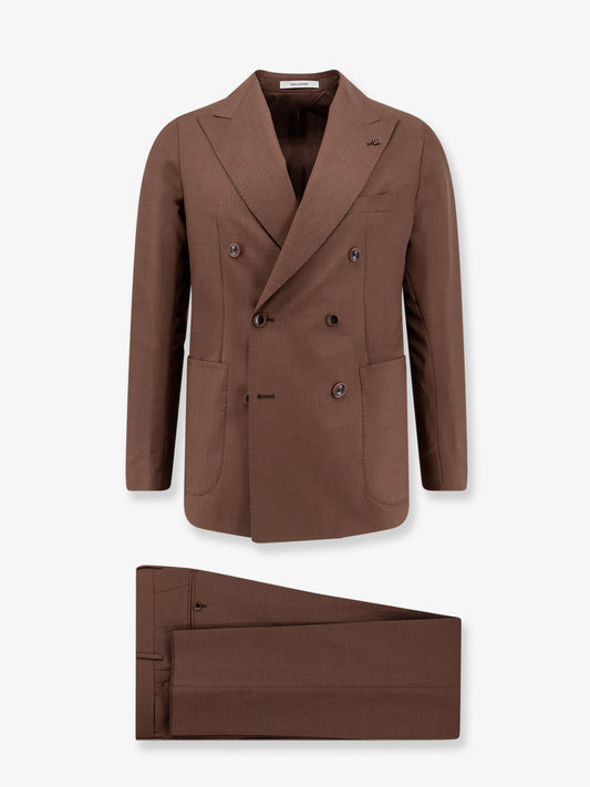 Virgin wool and silk suit