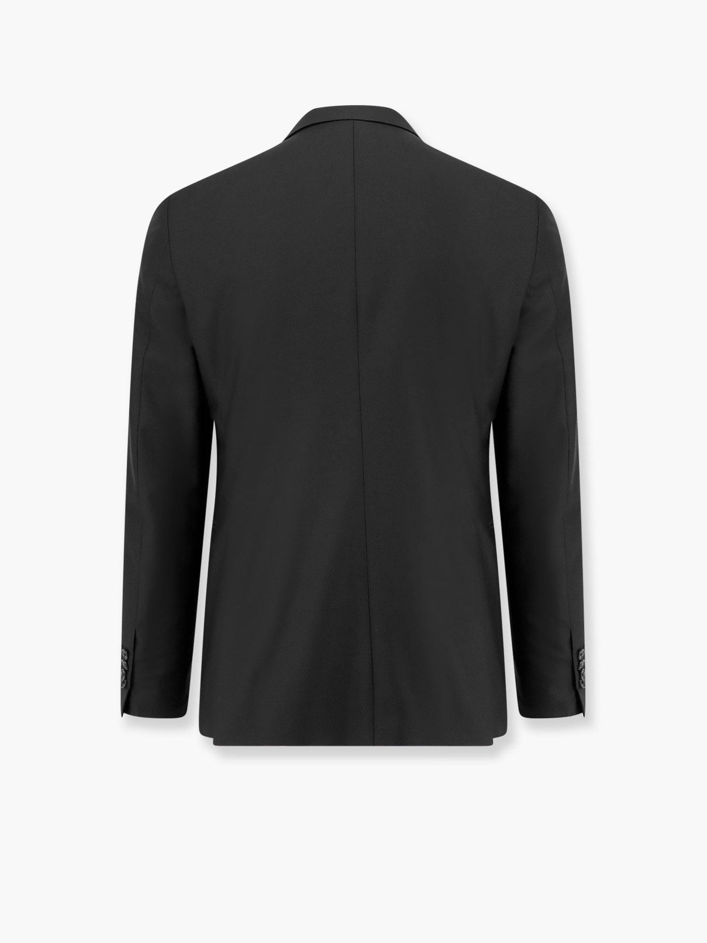 Virgin wool suit with vest