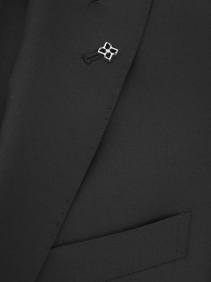 Virgin wool suit with vest thumbnail