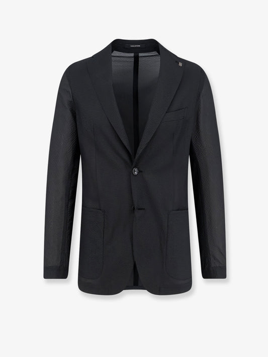 Nylon blend blazer