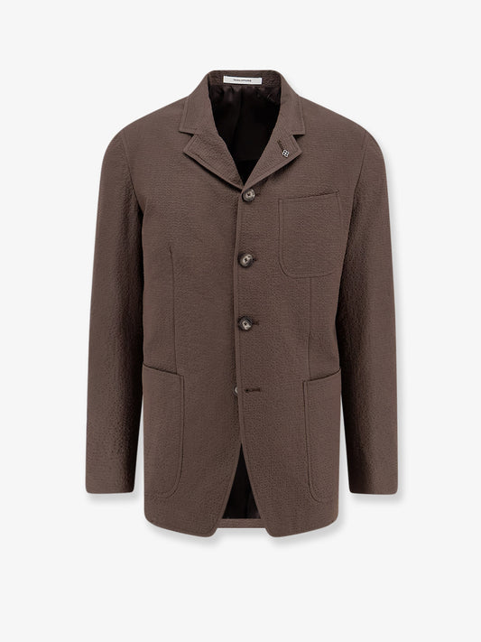 Torrent wrinkled cotton blazer