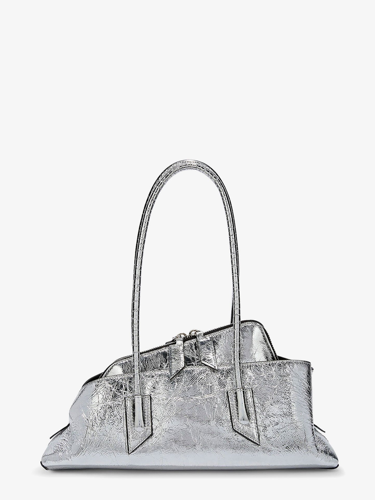 Laminated leather La Passeggiata Small shoulder bag