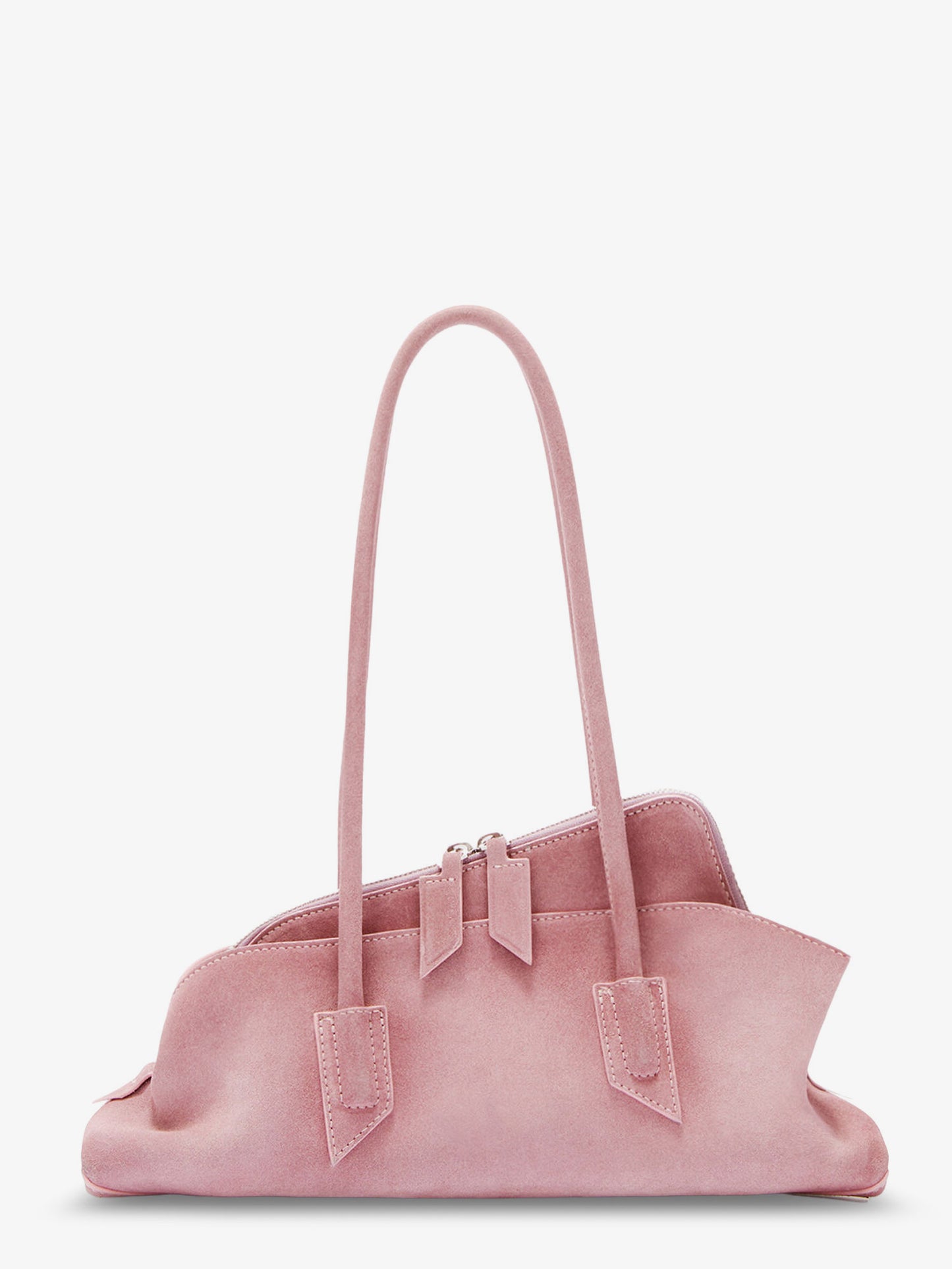 La Passeggiata suede shoulder bag