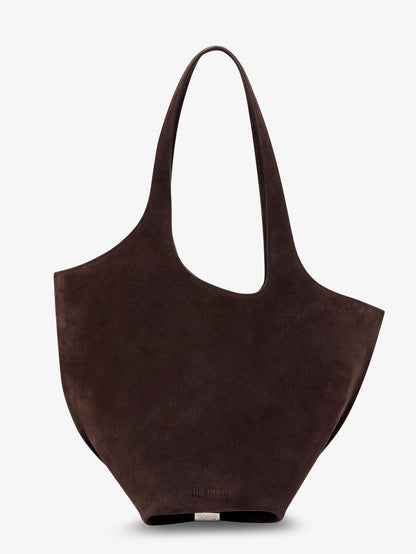 La Scoop suede shoulder bag thumbnail