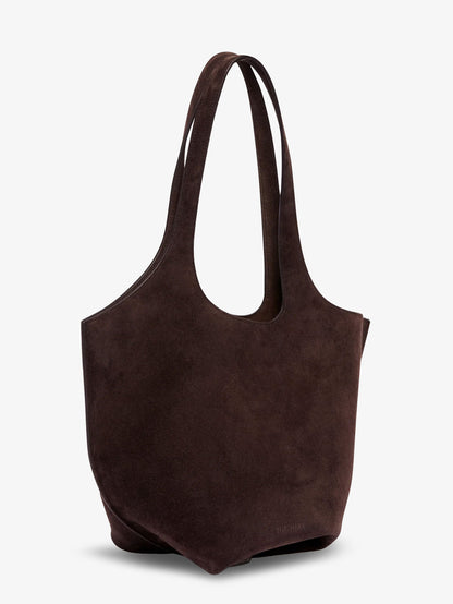 La Scoop suede shoulder bag thumbnail