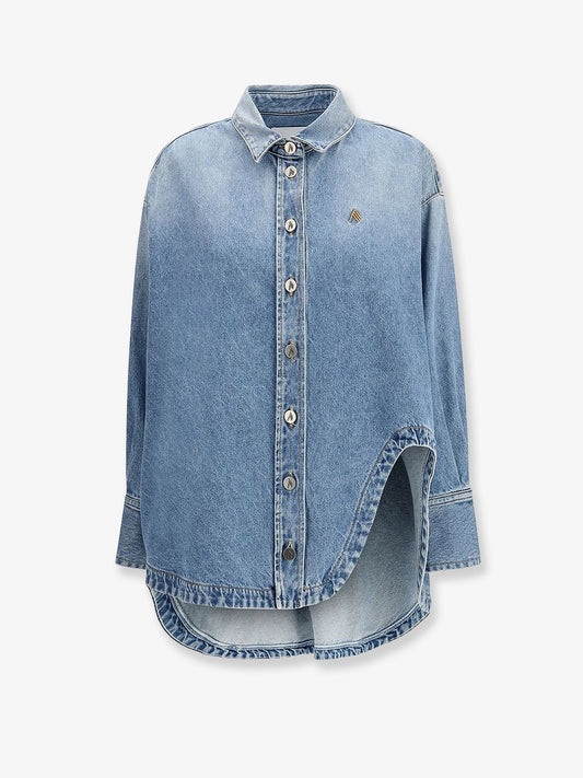 Oversize denim shirt