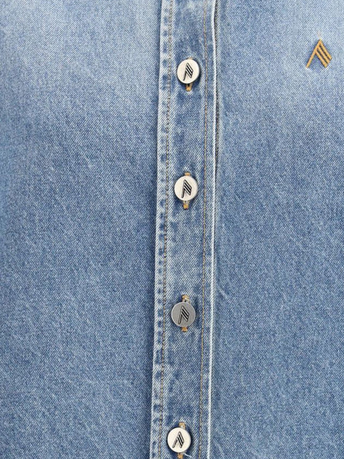 Oversize denim shirt