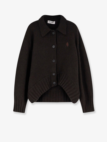 Virgin wool and cashmere blend cardigan thumbnail
