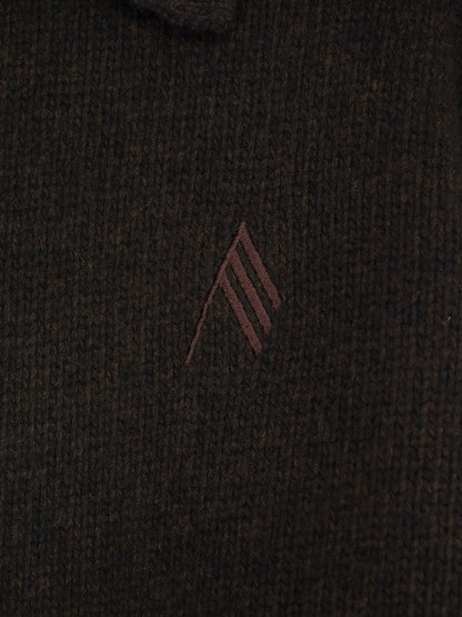 Virgin wool and cashmere blend cardigan thumbnail