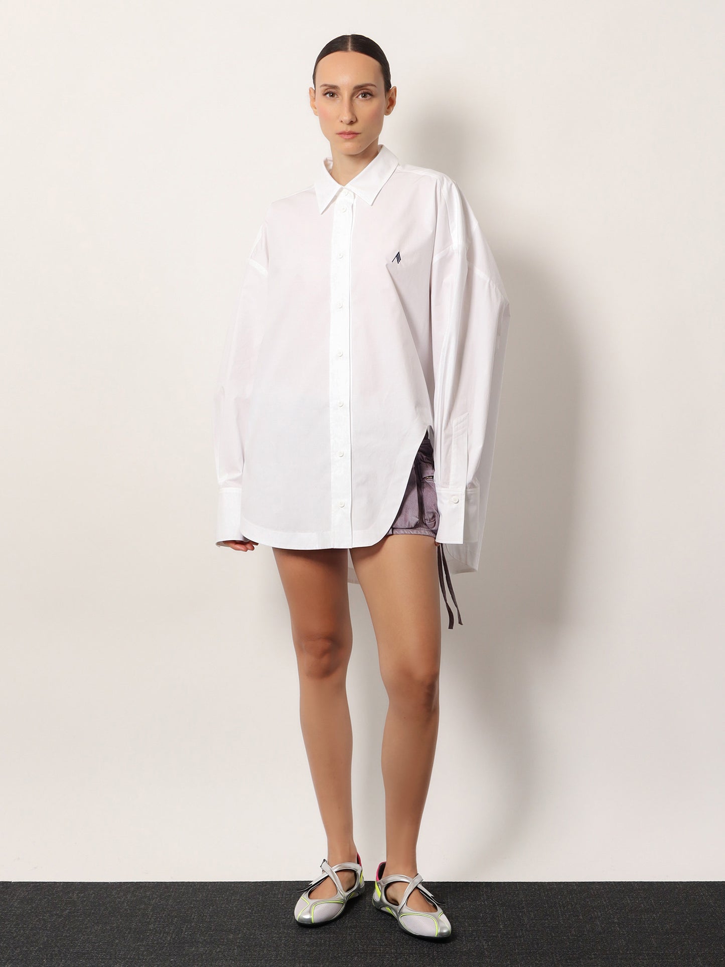 Oversize cotton shirt