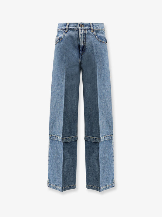 Jeans with Logo embroidery