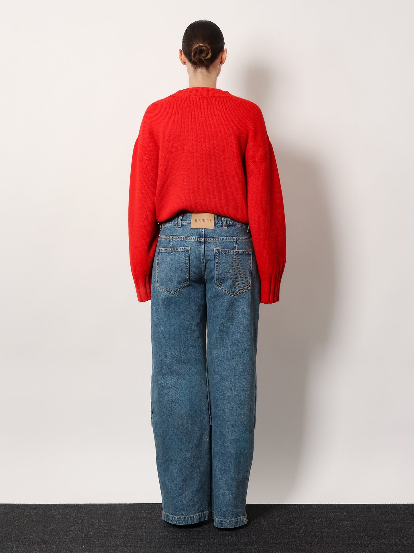 Jeans with Logo embroidery