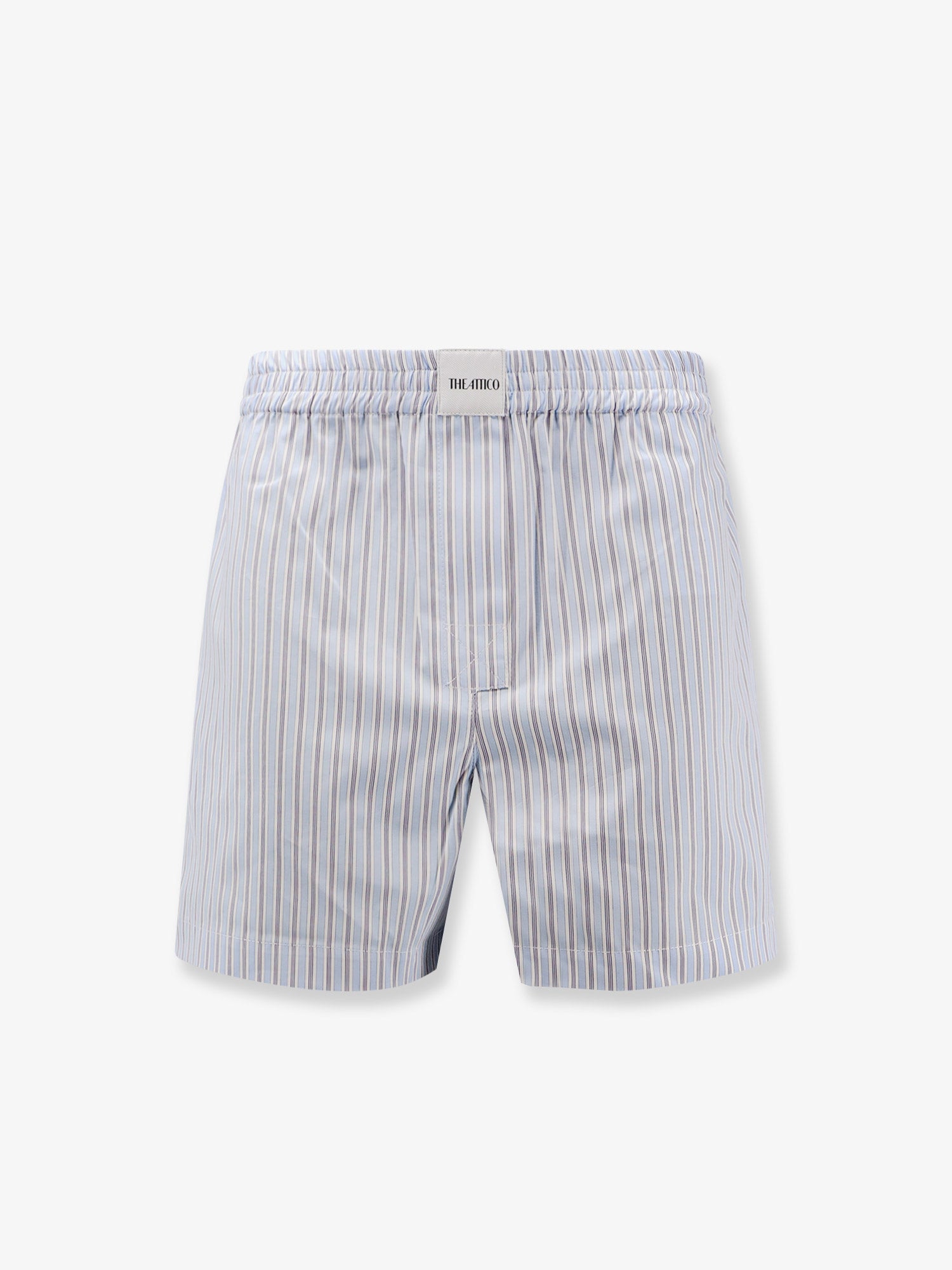 Striped cotton shorts THE ATTICO - Nugnes1920