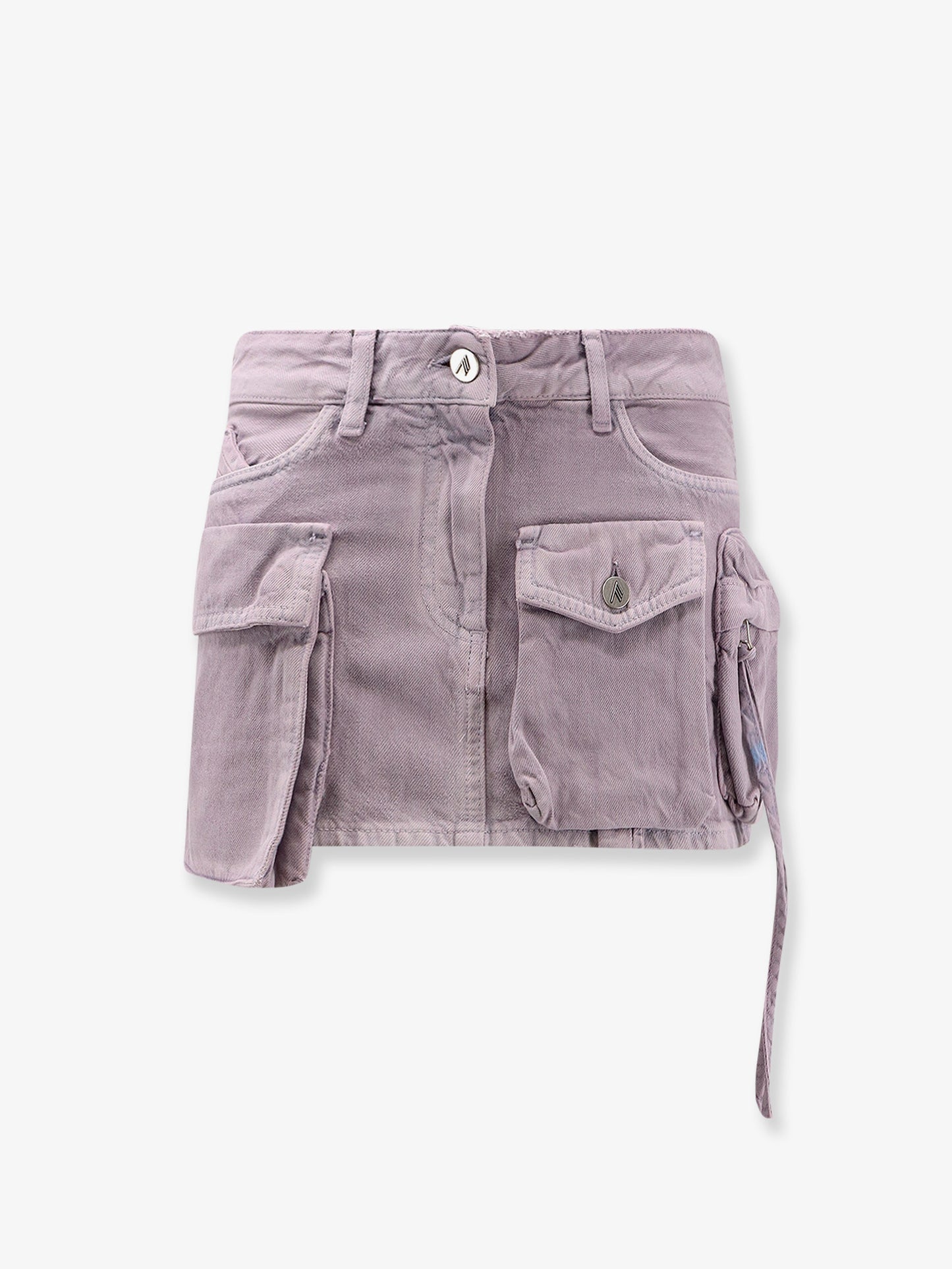 Cotton mini skirt
