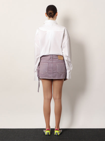 Cotton mini skirt thumbnail