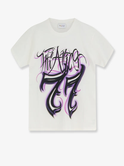 Cotton T-shirt with printed logo on the front thumbnail