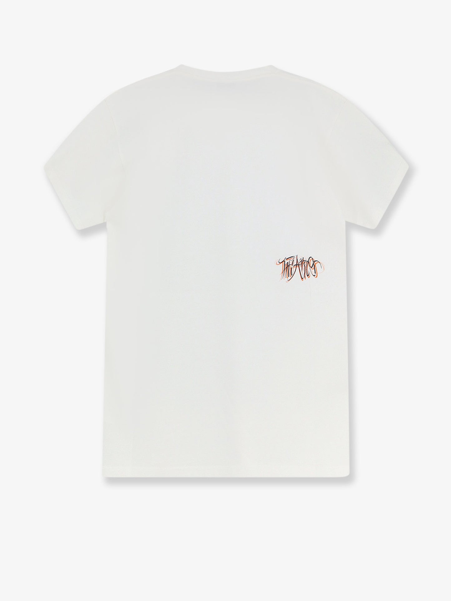 Cotton T-shirt with printed logo on the front