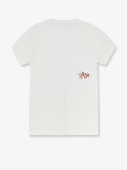 Cotton T-shirt with printed logo on the front thumbnail