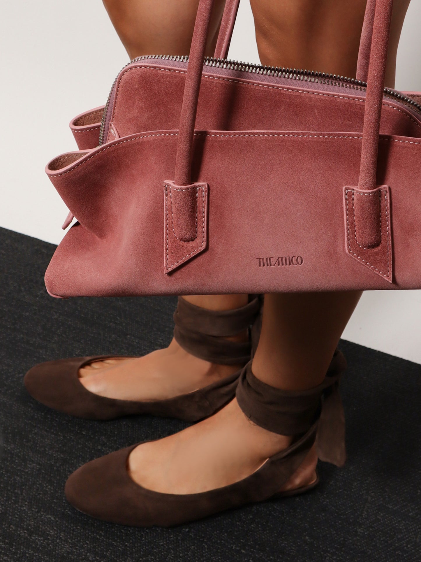 Cloe suede ballerinas