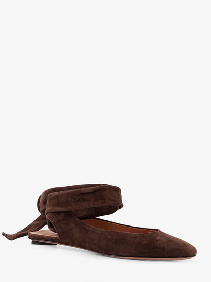 Cloe suede ballerinas thumbnail