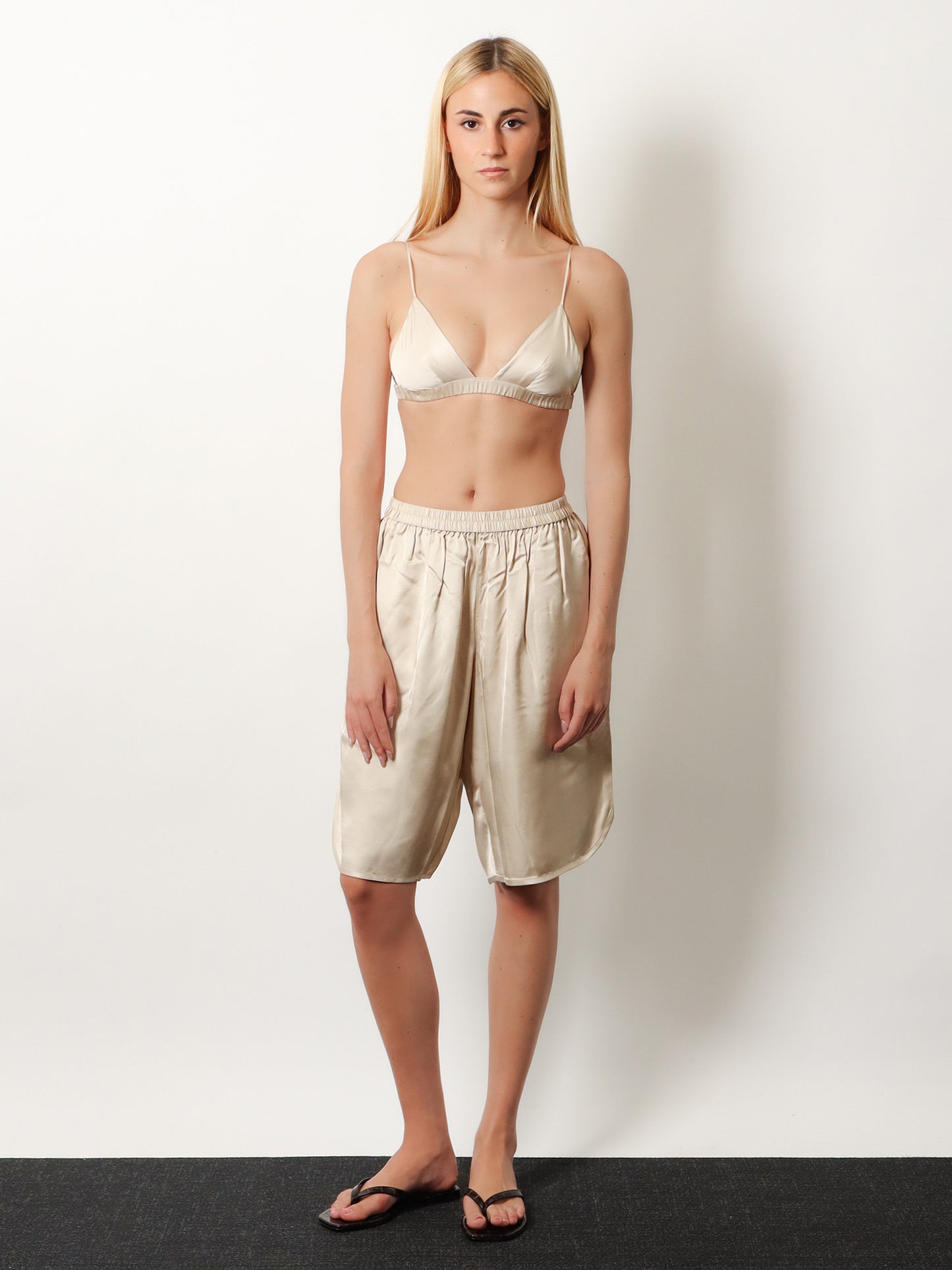 Nina satin bralette