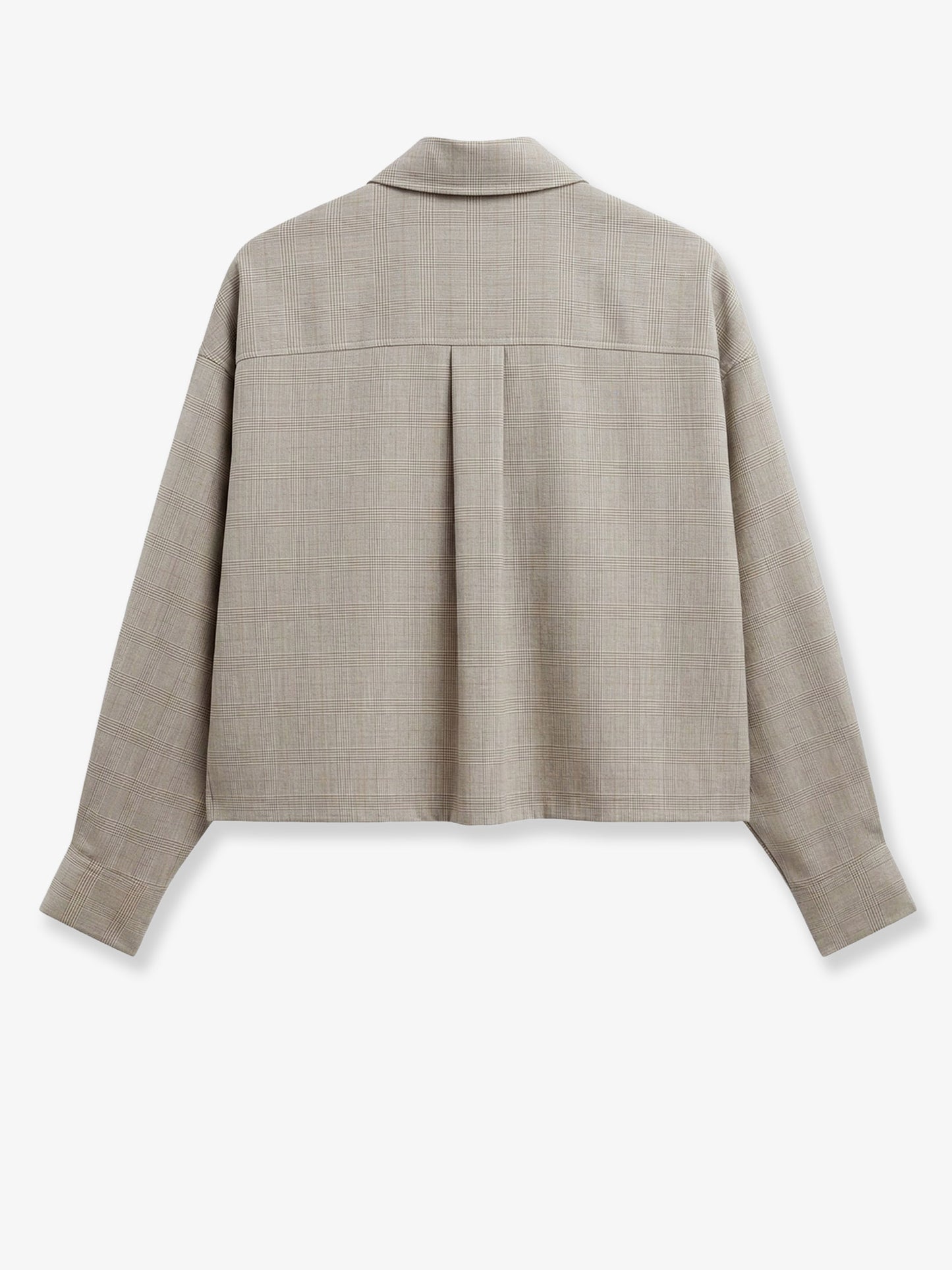 Arlen shirt in virgin wool blend