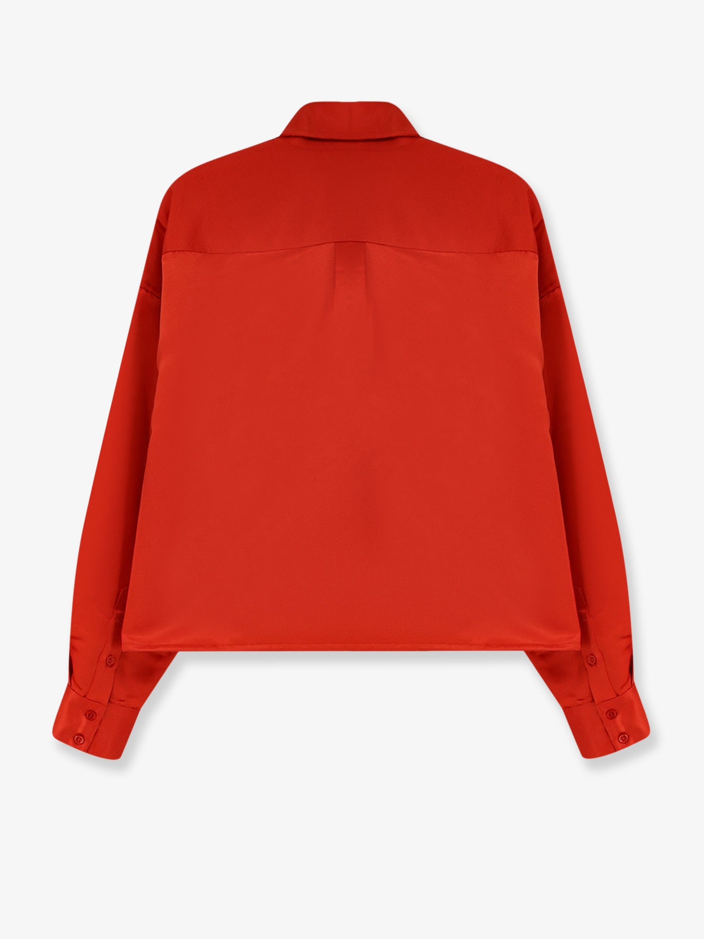 Arlen satin boxy shirt