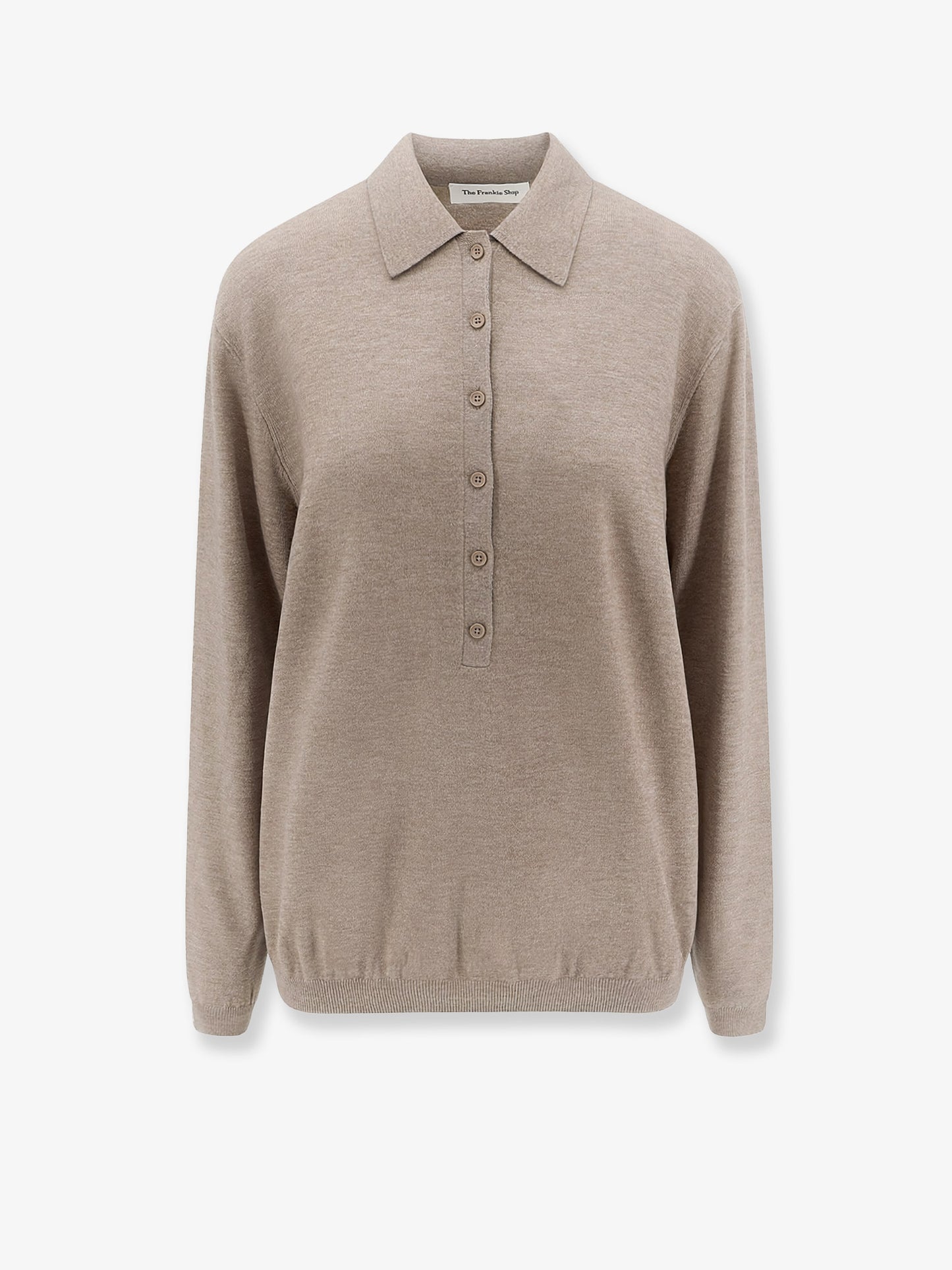 Tala wool blend polo shirt