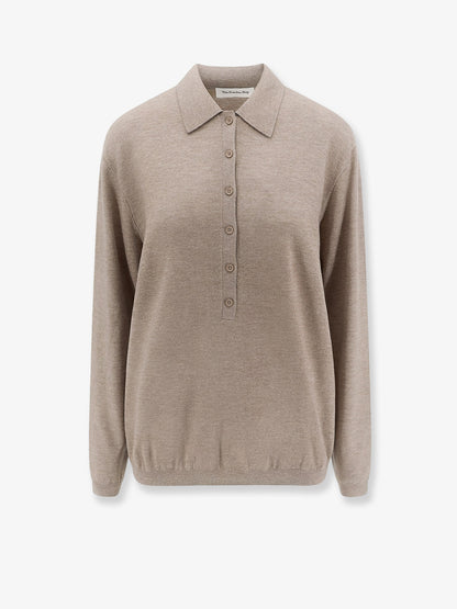 Tala wool blend polo shirt thumbnail