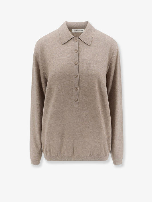 Tala wool blend polo shirt