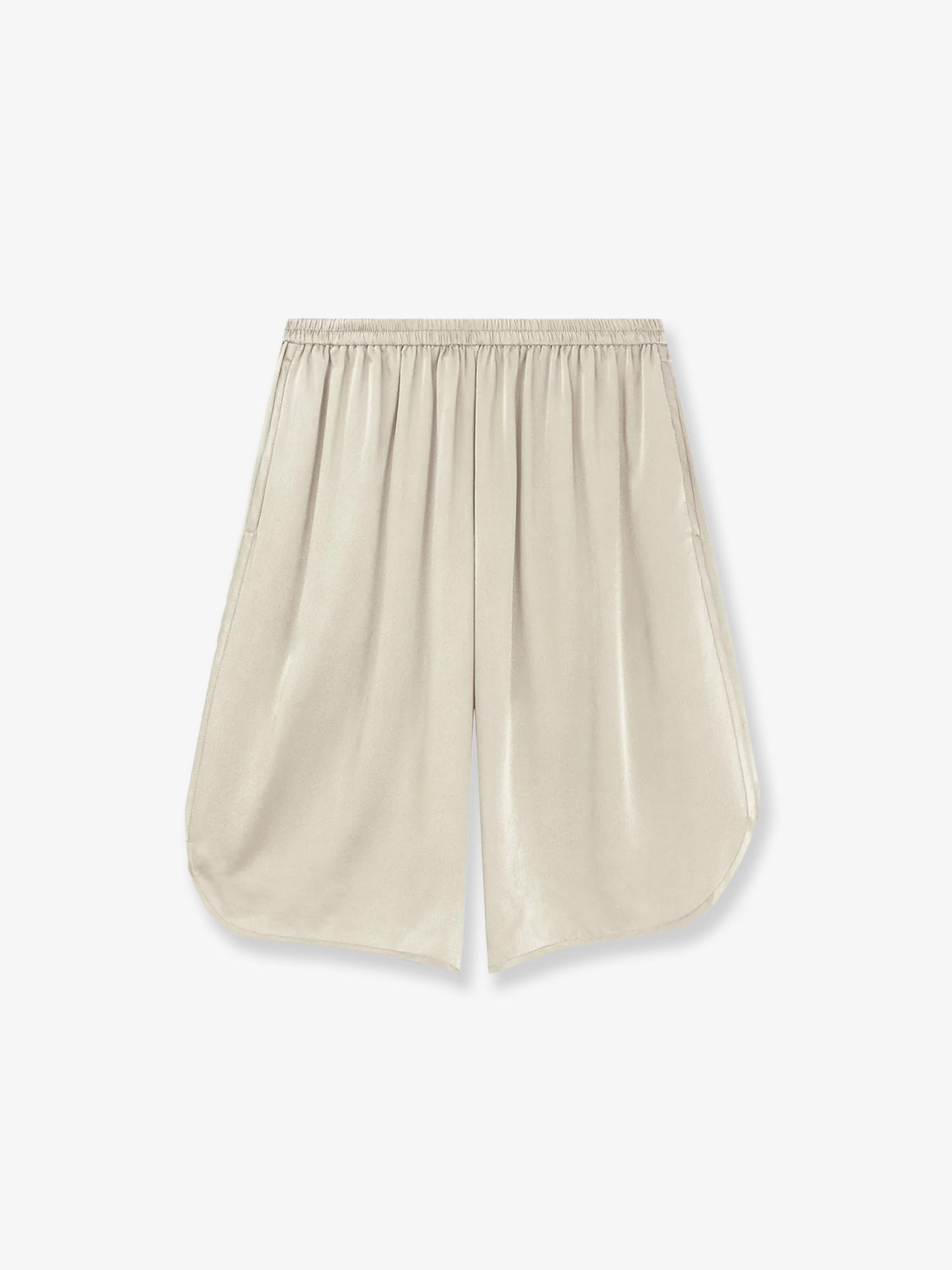 Nelis satin Bermuda shorts