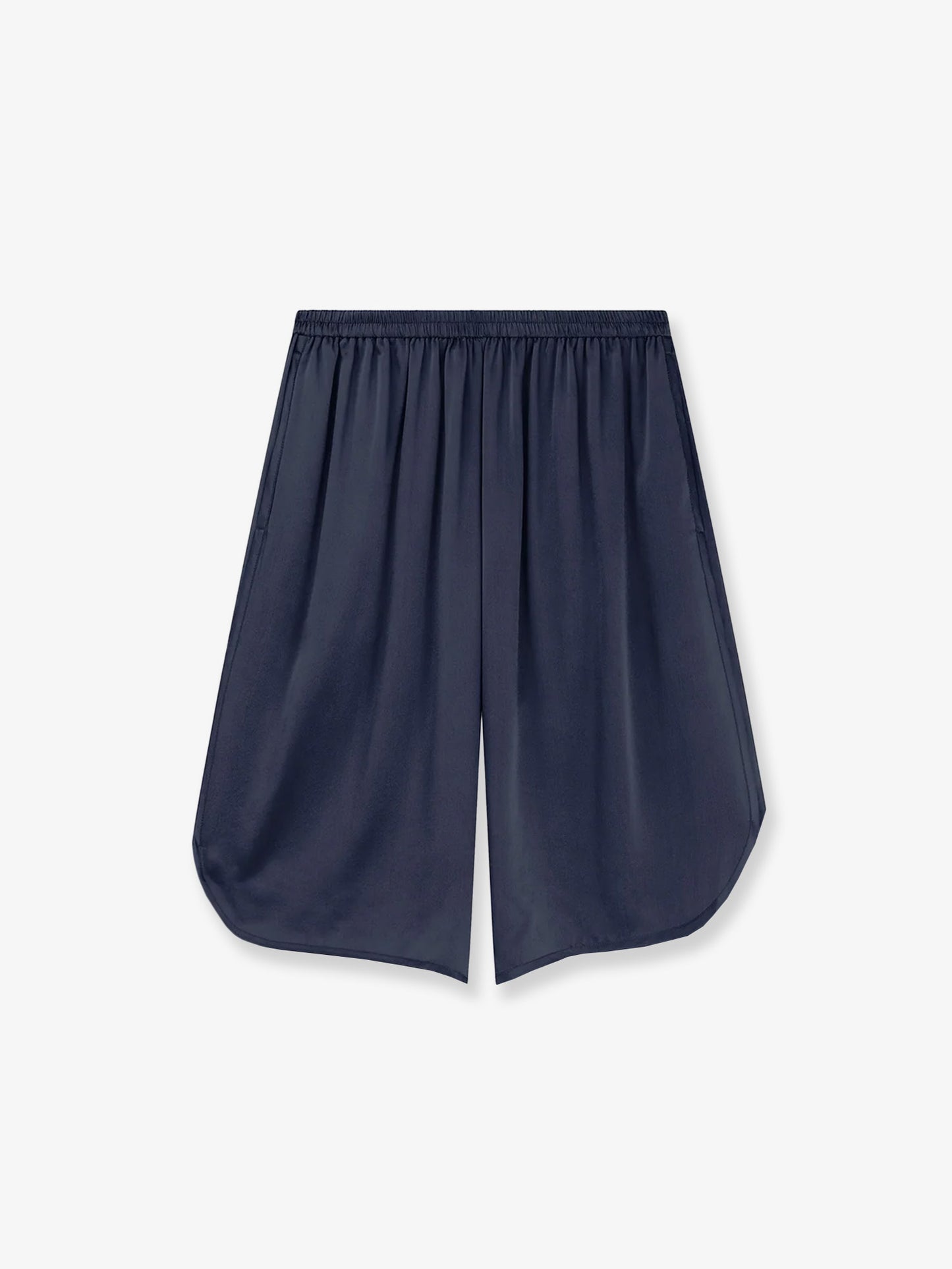 Nelis satin Bermuda shorts