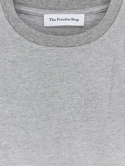 Hugo ribbed cotton blend t-shirt thumbnail