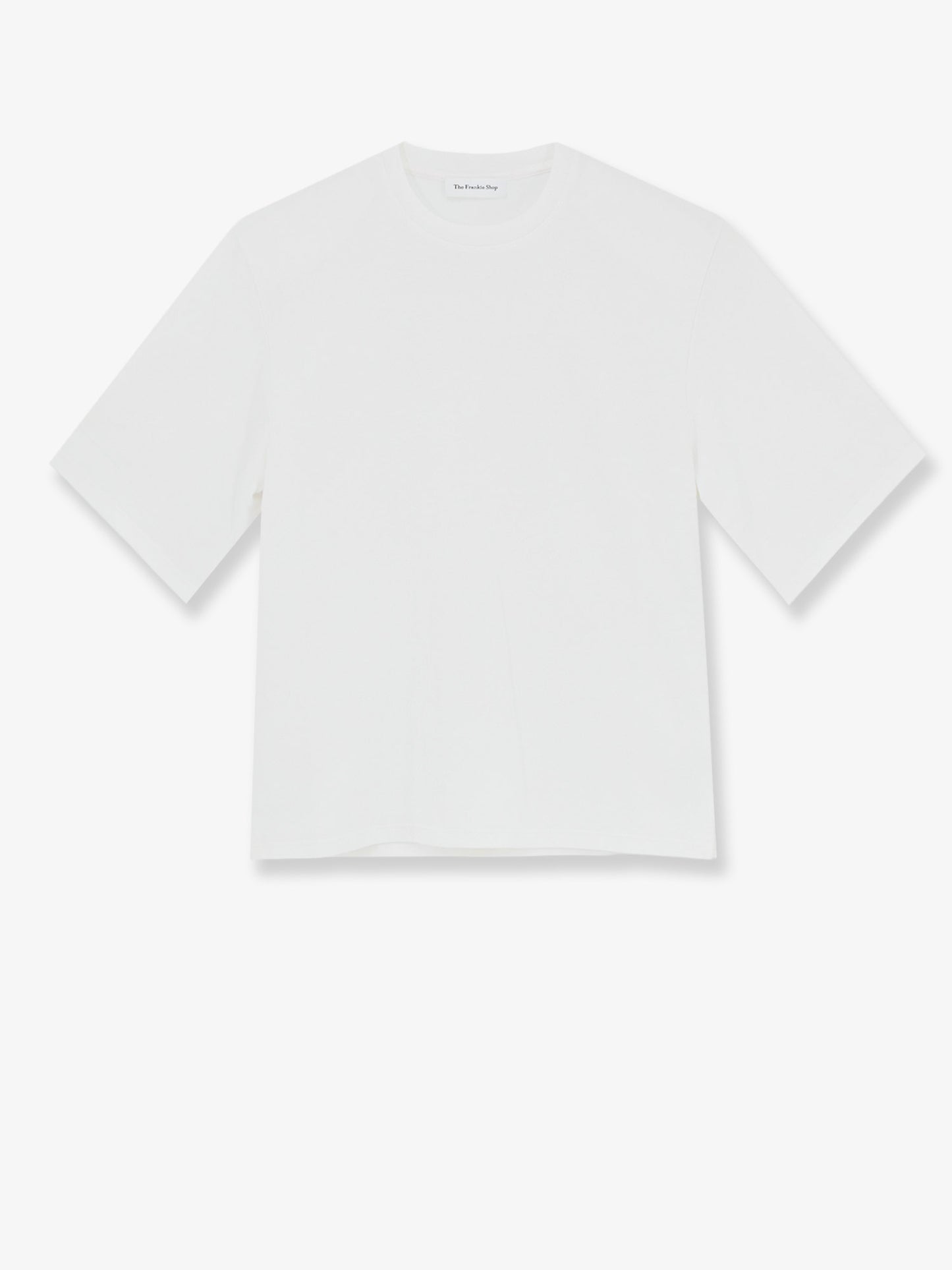 Hugo ribbed cotton blend t-shirt