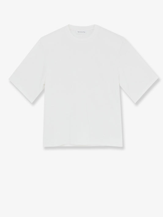 Hugo ribbed cotton blend t-shirt