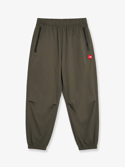 Nylon trousers with patch logo on the side thumbnail