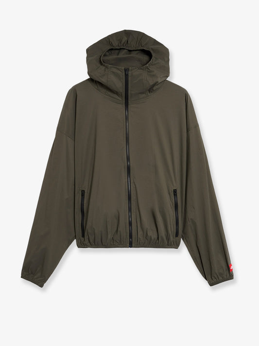 Packable nylon jacket