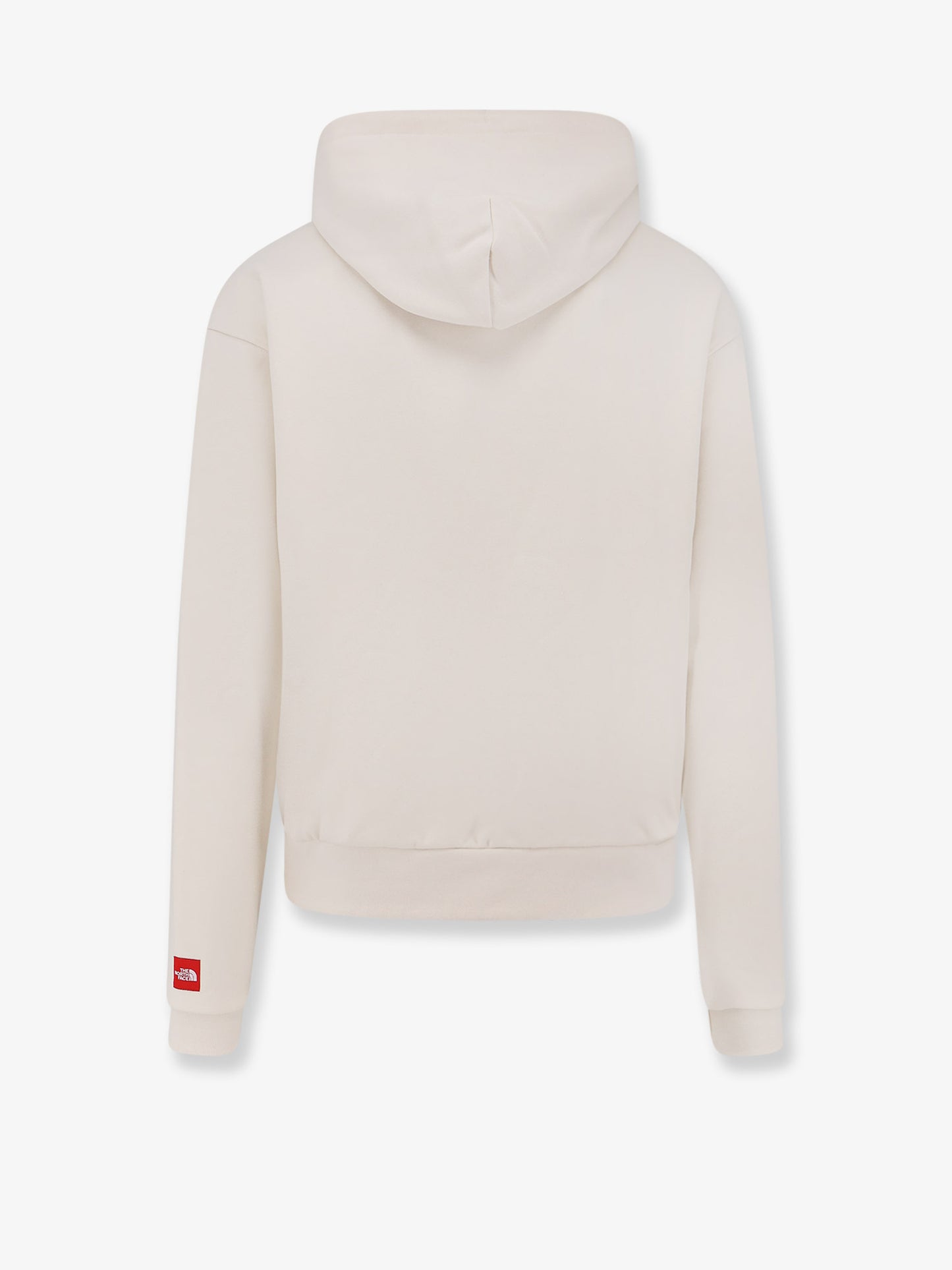 Cotton blend sweatshirt with hood