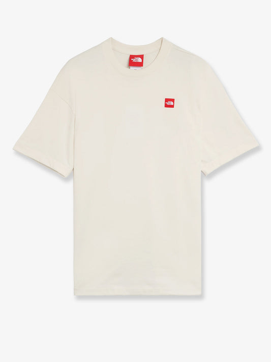Cotton T-shirt with front logo patch