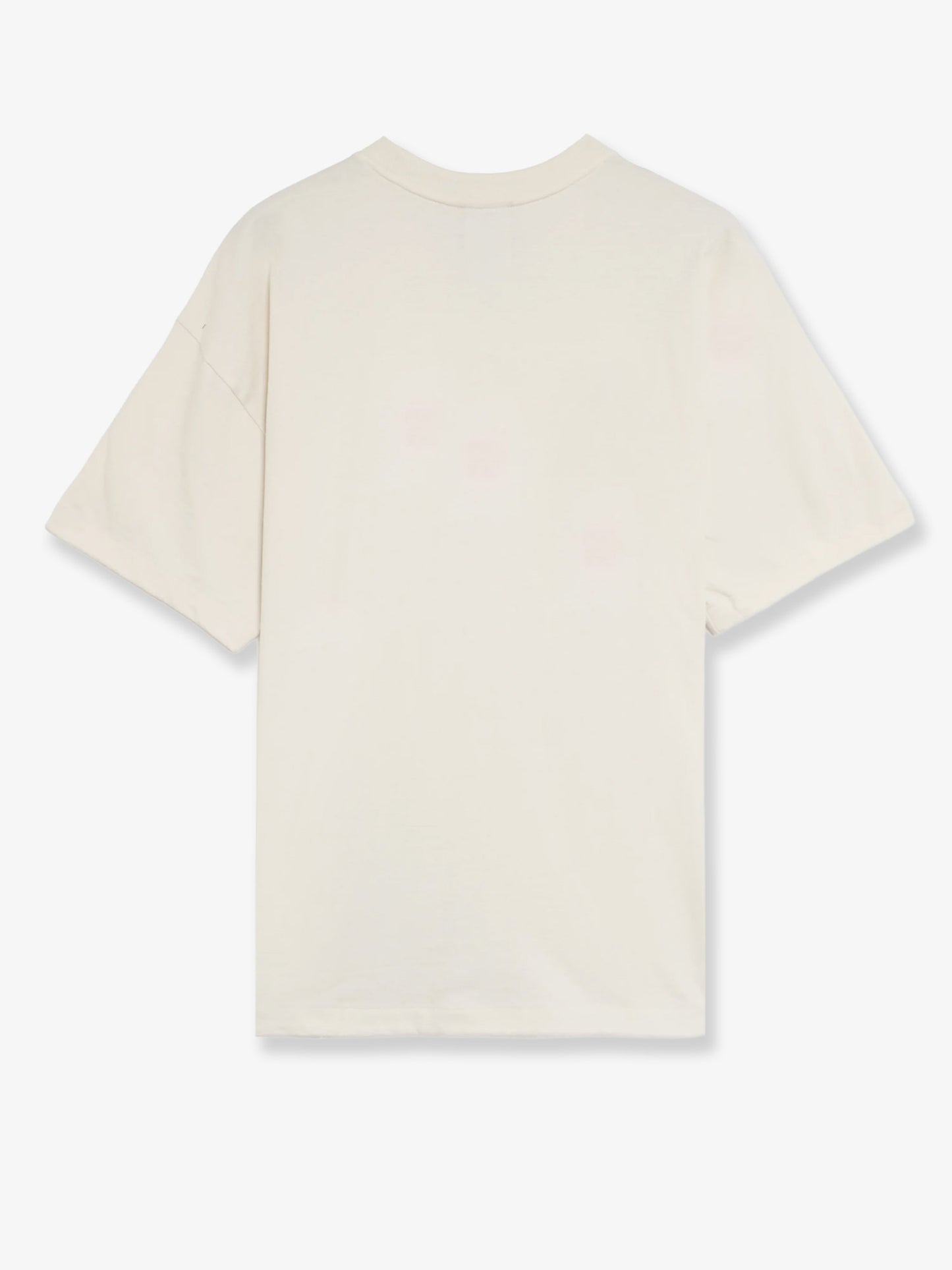 Cotton T-shirt with front logo patch