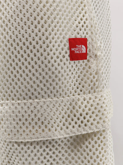 Nylon bermuda shorts with logo patch thumbnail