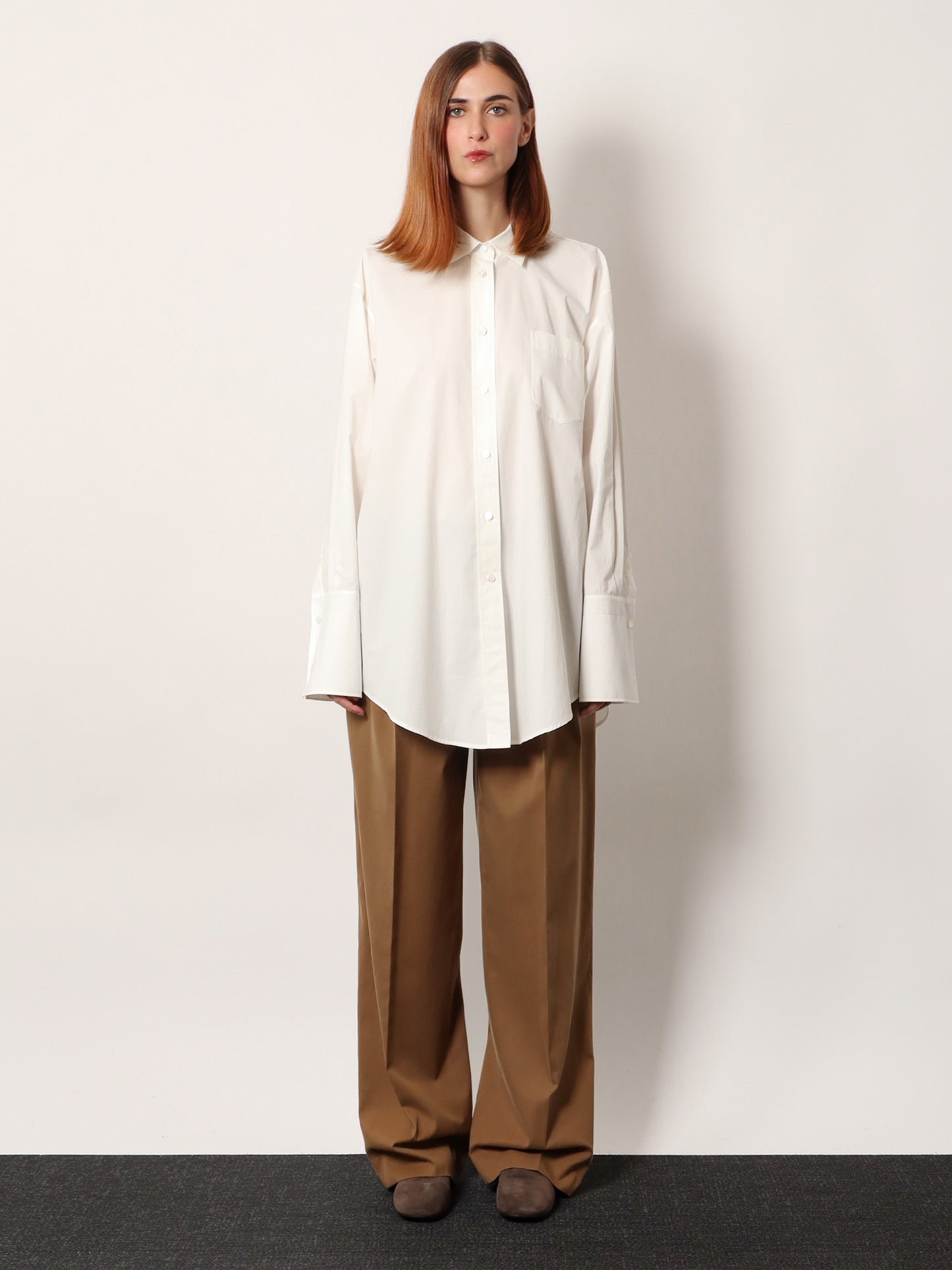 Ment cotton popeline shirt